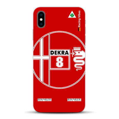 155 V6 TI #8 Larini DTM Champion 1993 Livery - Custodia per cellulare personalizzata per iPhone