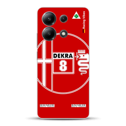 155 V6 TI #8 Larini DTM Champion 1993 Livery - Personnalisé coque pour Xiaomi