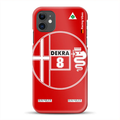 155 V6 TI #8 Larini DTM Champion 1993 Livery -  Hard case for iPhone