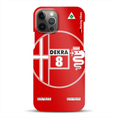 155 V6 TI #8 Larini DTM Champion 1993 Livery -  Hard case for iPhone