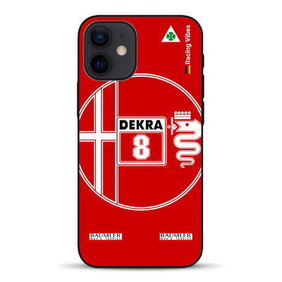 155 V6 TI #8 Larini DTM Champion 1993 Livery - Custodia per cellulare personalizzata per iPhone