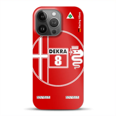 155 V6 TI #8 Larini DTM Champion 1993 Livery -  Hard case for iPhone