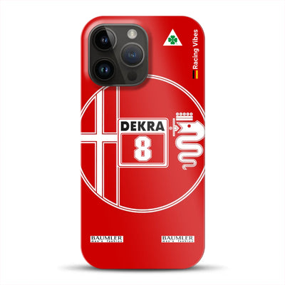 155 V6 TI #8 Larini DTM Champion 1993 Livery -  Hard case for iPhone