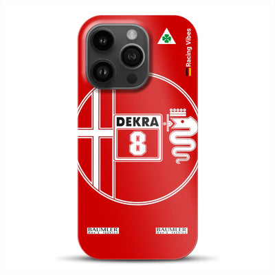 155 V6 TI #8 Larini DTM Champion 1993 Livery -  Hard case for iPhone