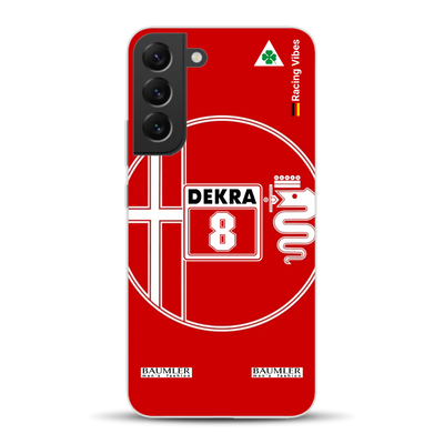 155 V6 TI #8 Larini DTM Champion 1993 Livery - Custodia per cellulare personalizzata per Samsung