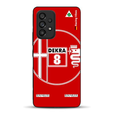 155 V6 TI #8 Larini DTM Champion 1993 Livery - Custodia per cellulare personalizzata per Samsung