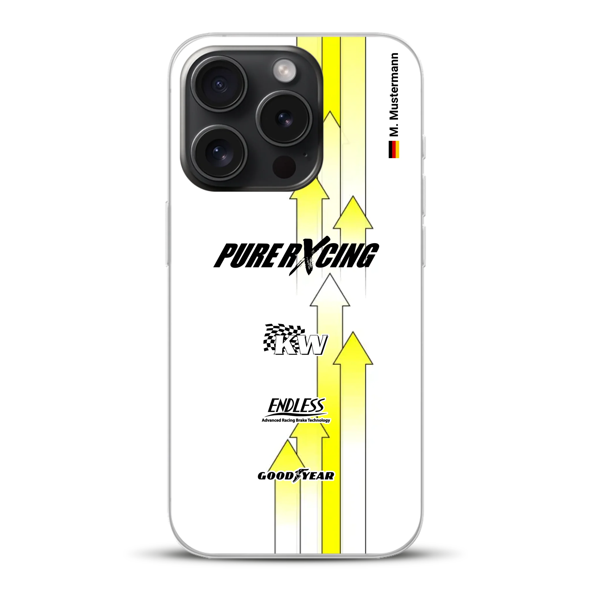 Grellino Porsche GT Livery - Custom phone case for iPhone
