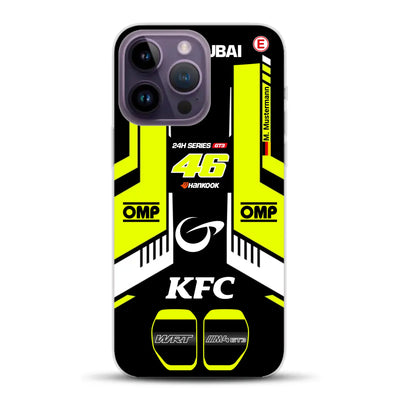 M4 GT3 #46 24h Dubai 2023 Rossi Livery - Custom phone case for iPhone