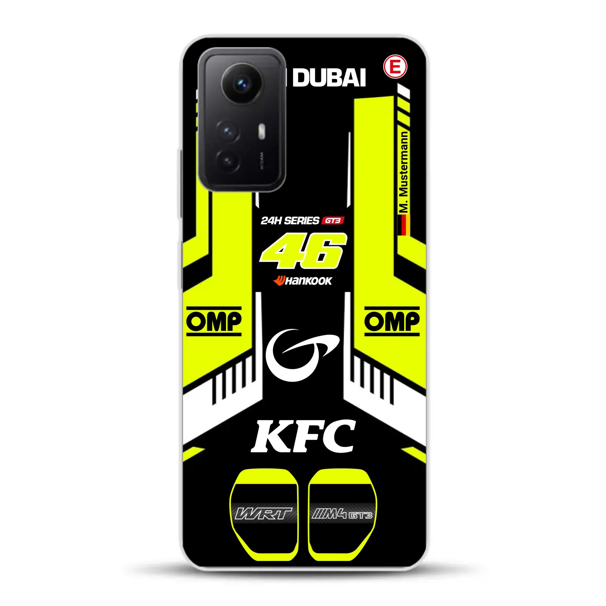 M4 GT3 #46 24h Dubai 2023 Rossi Livery - Custodia per cellulare personalizzata per Xiaomi
