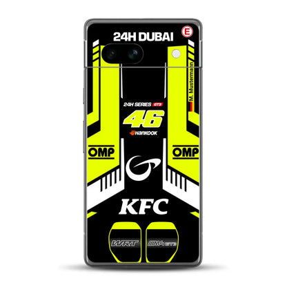 M4 GT3 #46 24h Dubai 2023 Rossi Livery - Custodia per cellulare personalizzata per Google