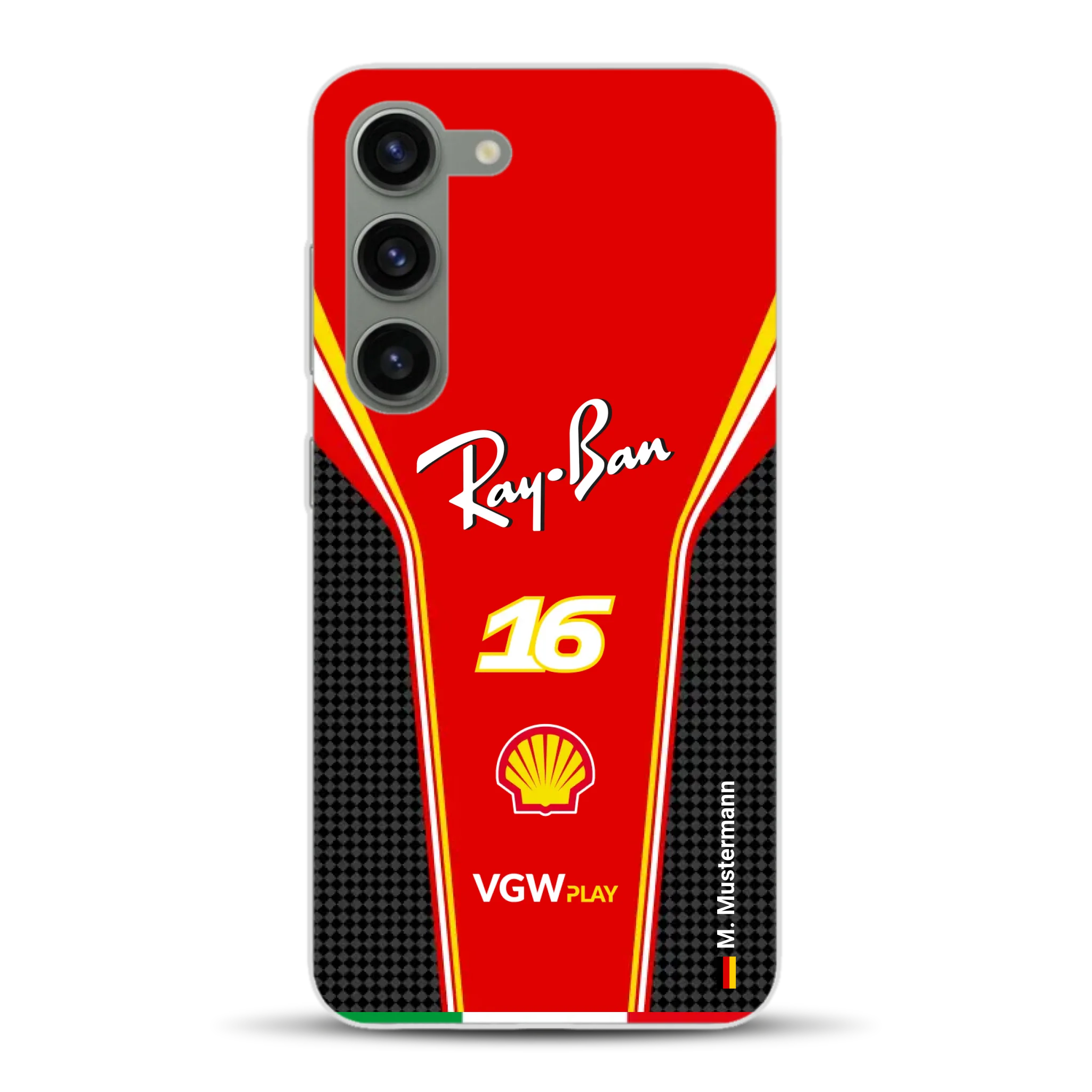 Ferrari F1 2024 Livery - Individuelle Handyhülle für Samsung