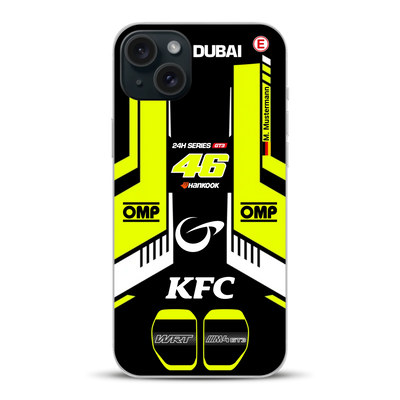M4 GT3 #46 24h Dubai 2023 Rossi Livery - Custom phone case for iPhone
