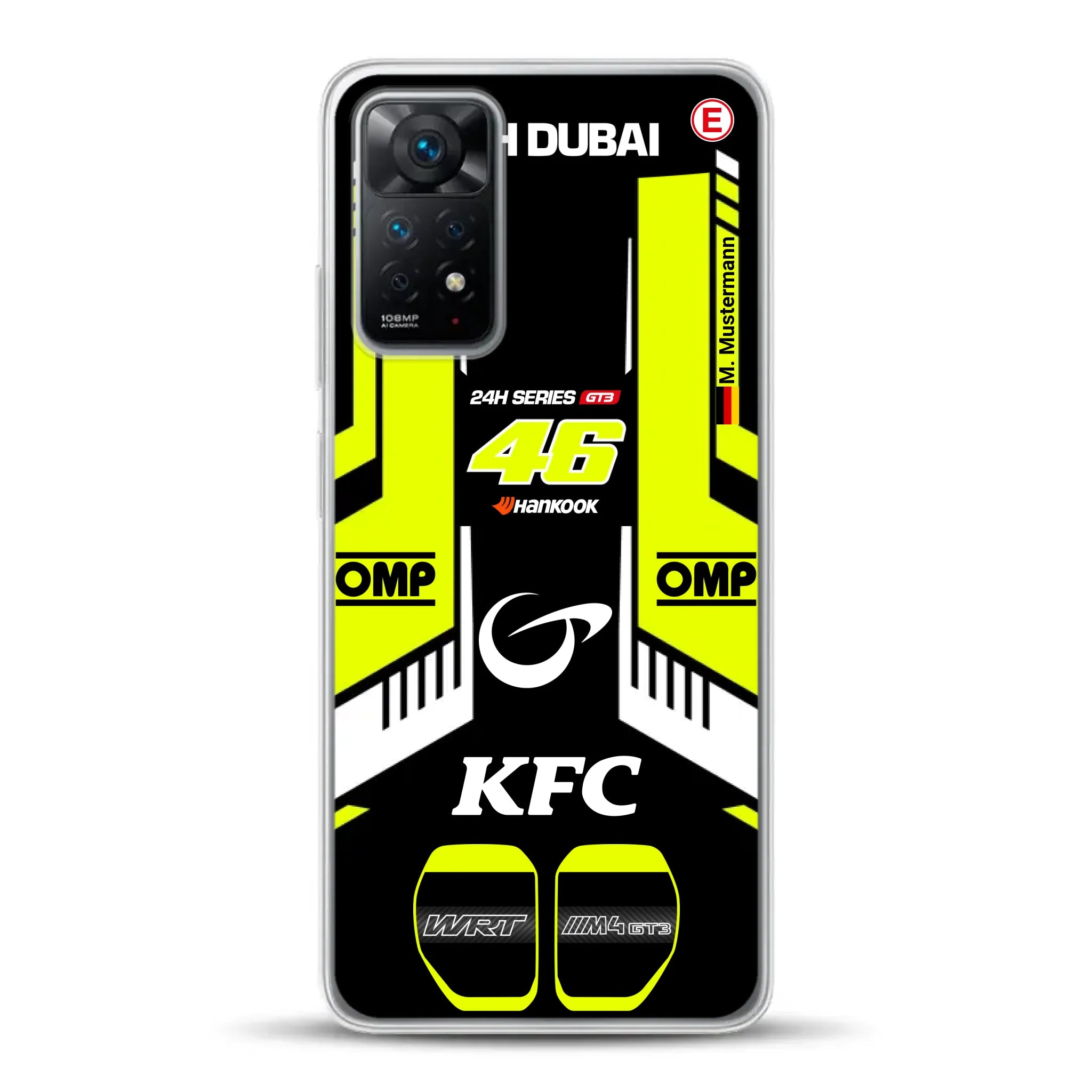 M4 GT3 #46 24h Dubai 2023 Rossi Livery - Custodia per cellulare personalizzata per Xiaomi