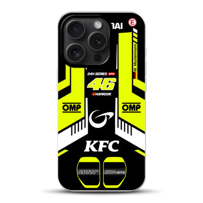M4 GT3 #46 24h Dubai 2023 Rossi Livery - Custom phone case for iPhone