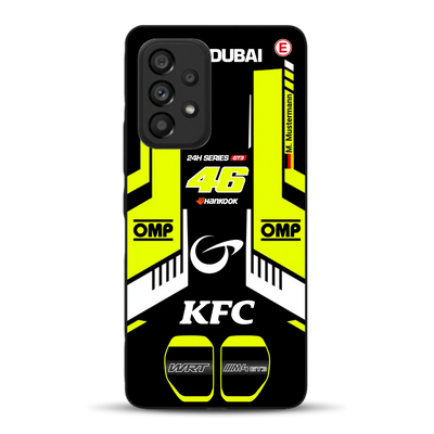 M4 GT3 #46 24h Dubai 2023 Rossi Livery - Custodia per cellulare personalizzata per Samsung