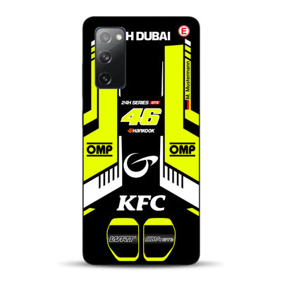 M4 GT3 #46 24h Dubai 2023 Rossi Livery - Custodia per cellulare personalizzata per Samsung