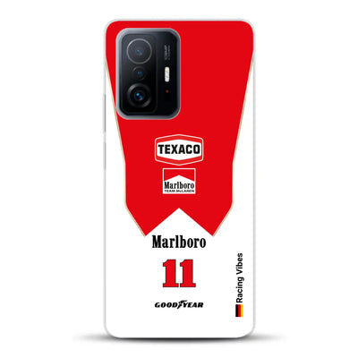 James Hunt McLaren M23 Livery - Individuelle Handyhülle für Xiaomi