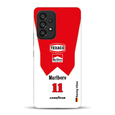 James Hunt McLaren M23 Livery - Custom phone case for Samsung
