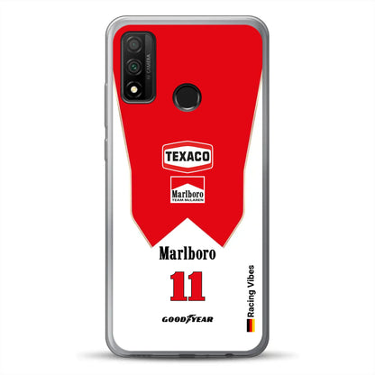 James Hunt McLaren M23 Livery - Custodia per cellulare personalizzata per Huawei
