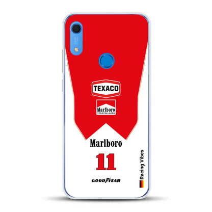James Hunt McLaren M23 Livery - Custodia per cellulare personalizzata per Huawei