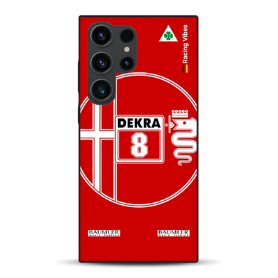155 V6 TI #8 Larini DTM Champion 1993 Livery - Custodia per cellulare personalizzata per Samsung