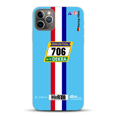 Glickenhaus SCG004c Nürburgring 2024 Livery - Custodia per cellulare personalizzata per iPhone