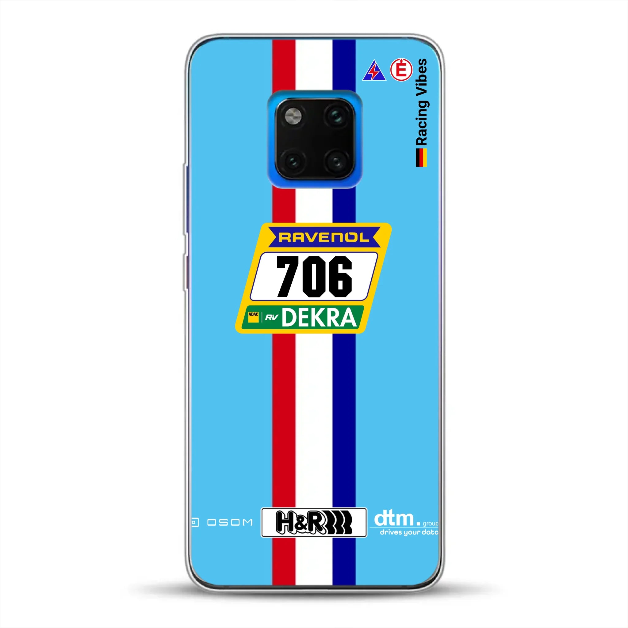 Glickenhaus SCG004c Nürburgring 2024 Livery - Custodia per cellulare personalizzata per Huawei