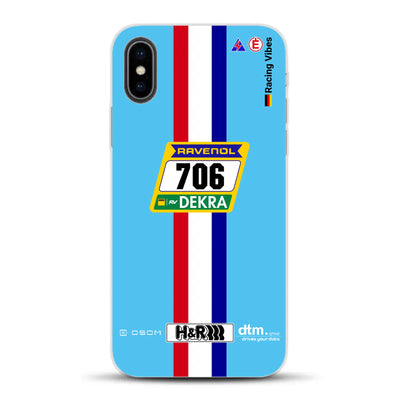 Glickenhaus SCG004c Nürburgring 2024 Livery - Custodia per cellulare personalizzata per iPhone