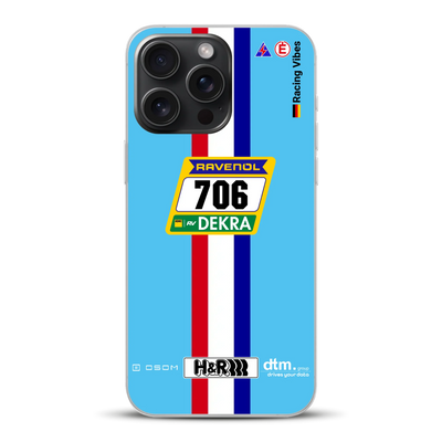 Glickenhaus SCG004c Nürburgring 2024 Livery - Custodia per cellulare personalizzata per iPhone