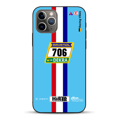 Glickenhaus SCG004c Nürburgring 2024 Livery - Custodia per cellulare personalizzata per iPhone
