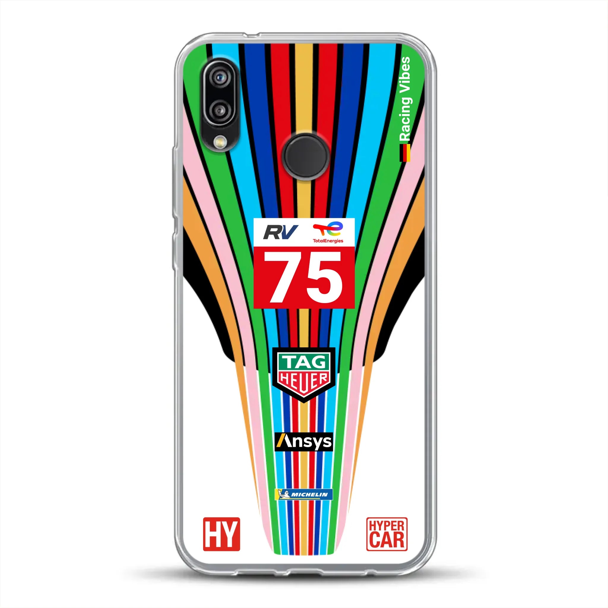 Porsche 963 #75 2023 Livery - Custodia per cellulare personalizzata per Huawei