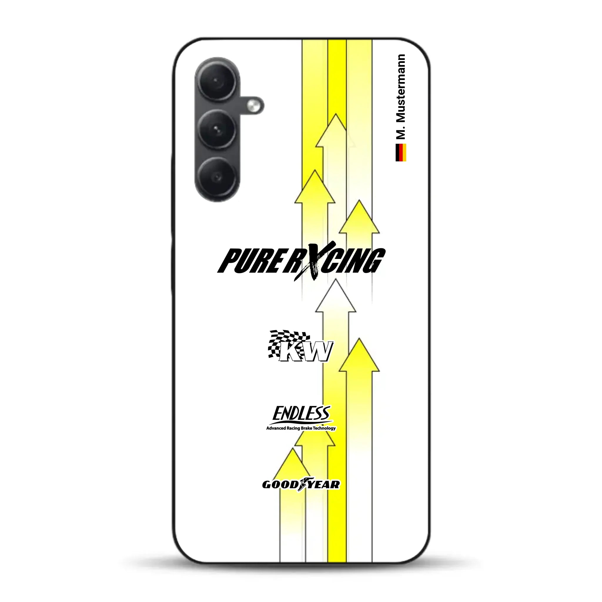 Grellino Porsche GT Livery - Custom phone case for Samsung