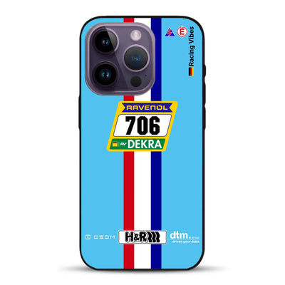 Glickenhaus SCG004c Nürburgring 2024 Livery - Custodia per cellulare personalizzata per iPhone