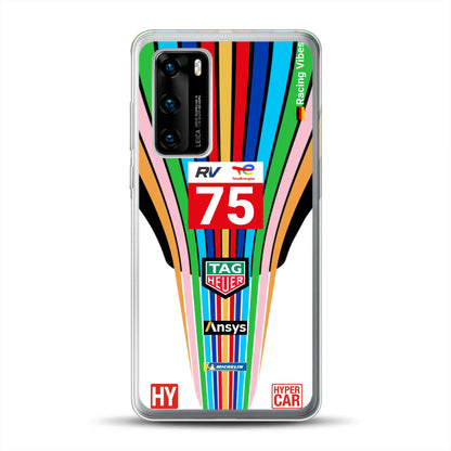 Porsche 963 #75 2023 Livery - Custodia per cellulare personalizzata per Huawei