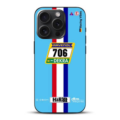 Glickenhaus SCG004c Nürburgring 2024 Livery - Custodia per cellulare personalizzata per iPhone