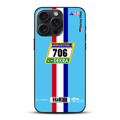 Glickenhaus SCG004c Nürburgring 2024 Livery - Custodia per cellulare personalizzata per iPhone