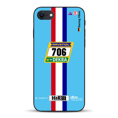 Glickenhaus SCG004c Nürburgring 2024 Livery - Custodia per cellulare personalizzata per iPhone