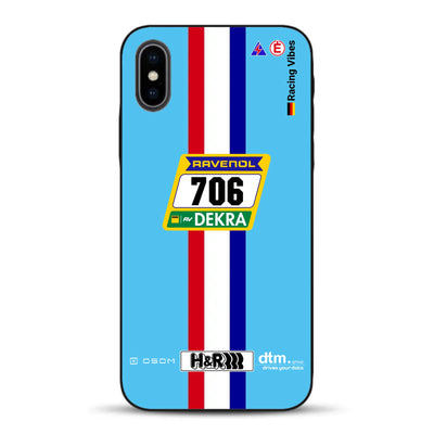 Glickenhaus SCG004c Nürburgring 2024 Livery - Custodia per cellulare personalizzata per iPhone
