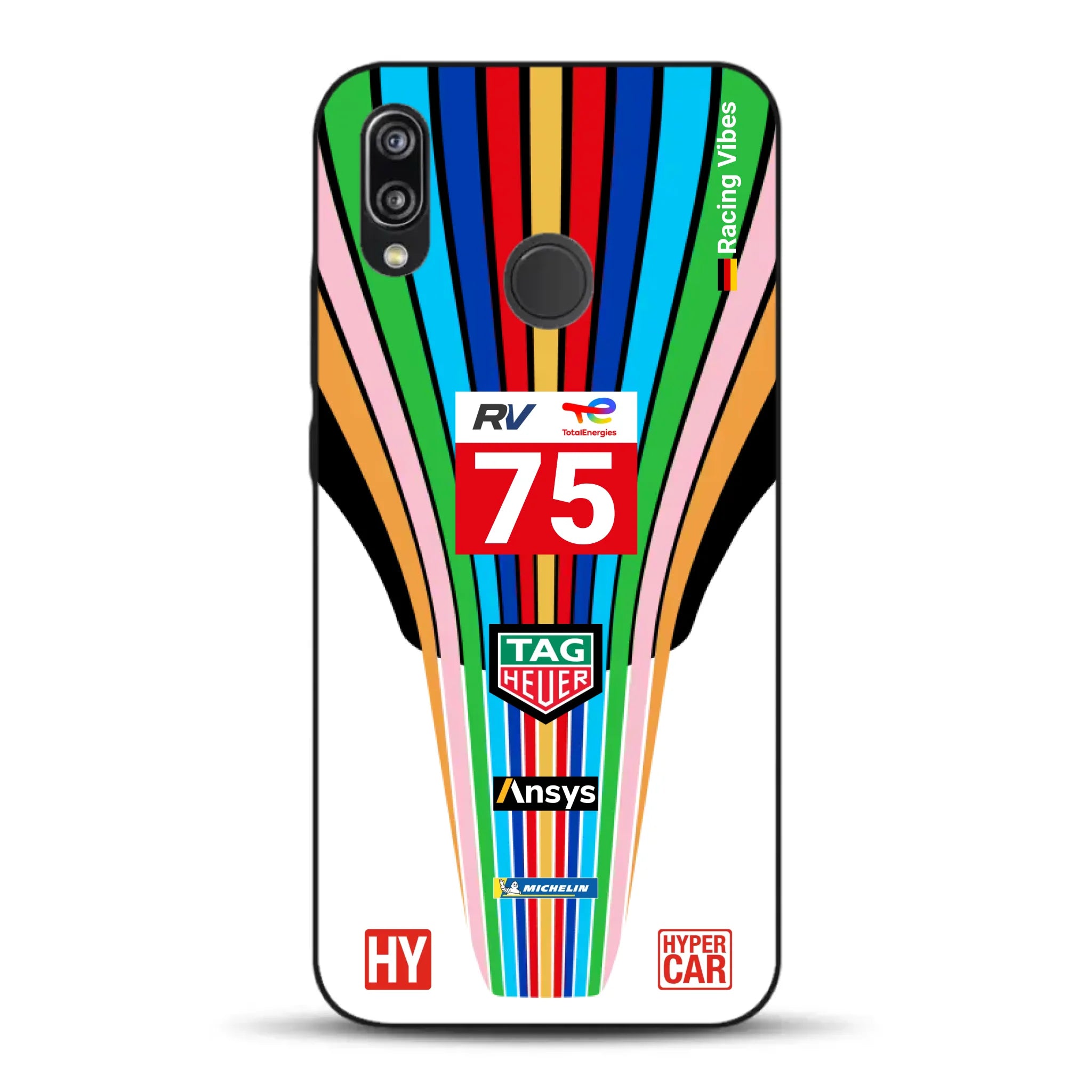 Porsche 963 #75 2023 Livery - Custodia per cellulare personalizzata per Huawei