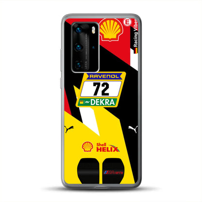 RMG M4 GT3 #72 Nürburgring 24h Qualifiers 2024 Livery - Custodia per cellulare personalizzata per Huawei