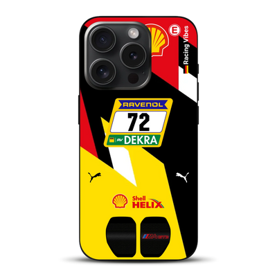 RMG M4 GT3 #72 Nürburgring 24h Qualifiers 2024 Livery - Custom phone case for iPhone