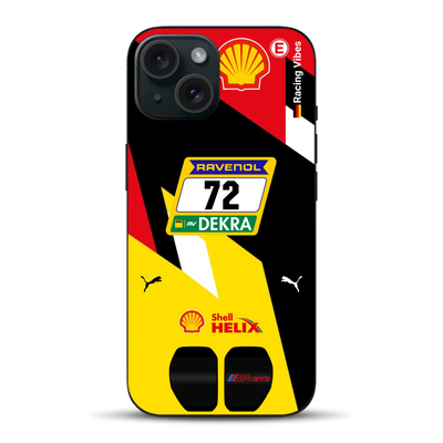 RMG M4 GT3 #72 Nürburgring 24h Qualifiers 2024 Livery - Custom phone case for iPhone