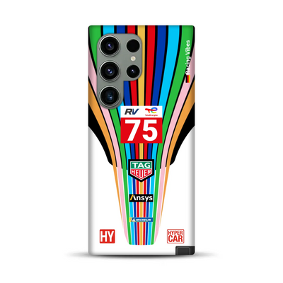 Porsche 963 #75 2023 Livery - Individuelle Premium Hülle für Samsung
