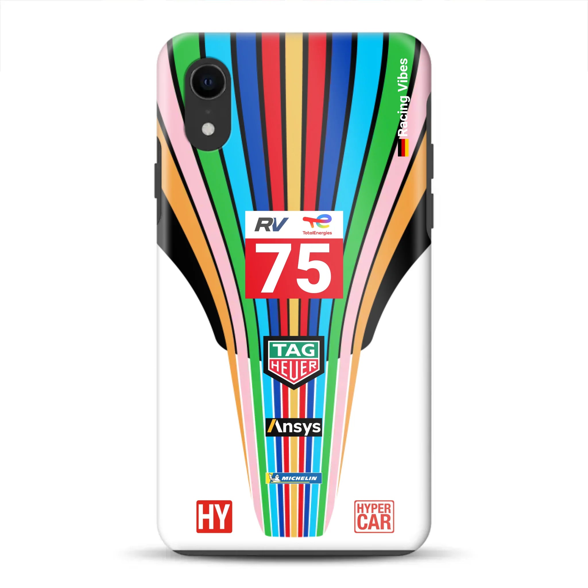 Porsche 963 #75 2023 Livery – Custodia premium personalizzata per iPhone