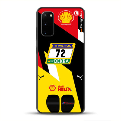 RMG M4 GT3 #72 Nürburgring 24h Qualifiers 2024 Livery - Custodia per cellulare personalizzata per Samsung