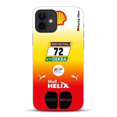 RMG M4 GT3 #72 24h Nürburgring 2024 Livery - Custodia per cellulare personalizzata per iPhone