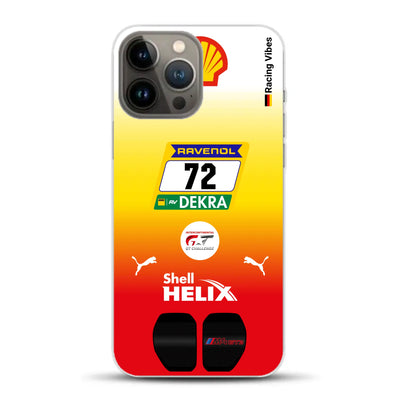 RMG M4 GT3 #72 24h Nürburgring 2024 Livery - Custodia per cellulare personalizzata per iPhone
