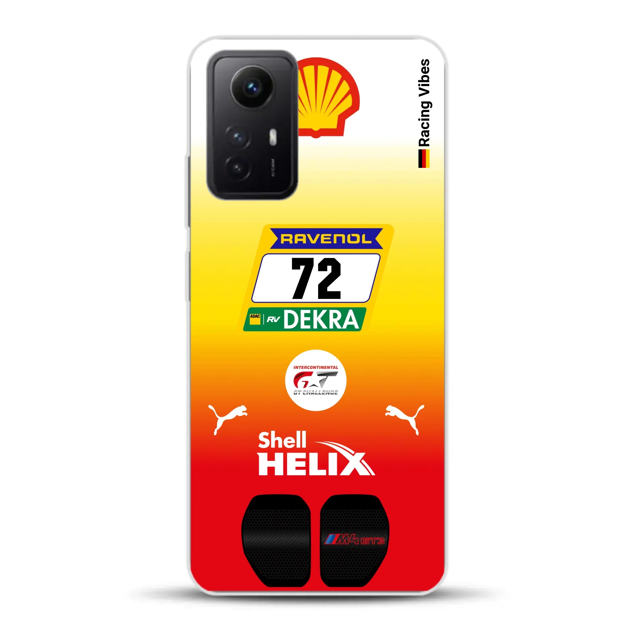 RMG M4 GT3 #72 24h Nürburgring 2024 Livery - Personnalisé coque pour Xiaomi