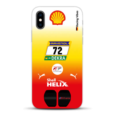 RMG M4 GT3 #72 24h Nürburgring 2024 Livery - Custodia per cellulare personalizzata per iPhone