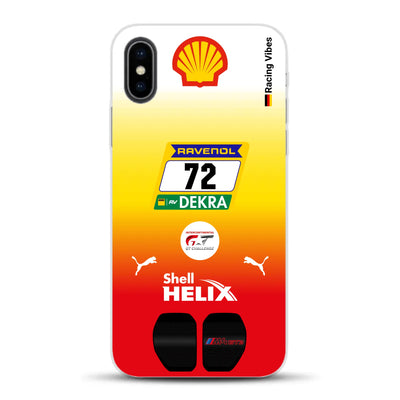 RMG M4 GT3 #72 24h Nürburgring 2024 Livery - Custodia per cellulare personalizzata per iPhone